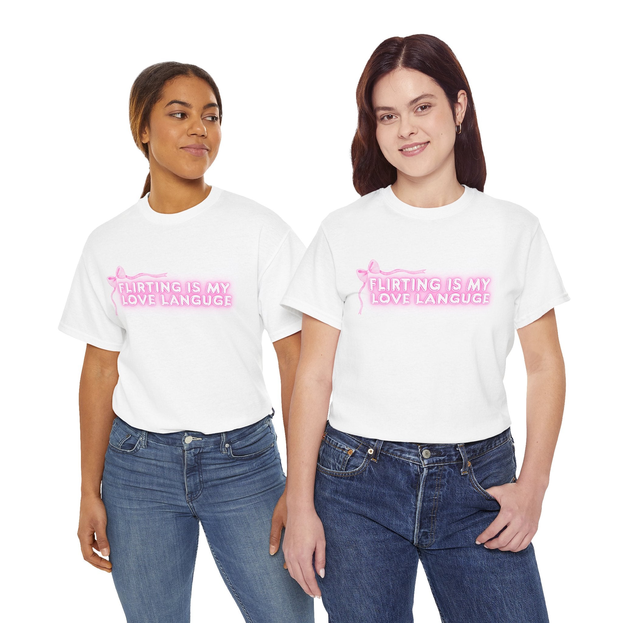 Flirting Is My Love Language | Funny, Valentines Tee