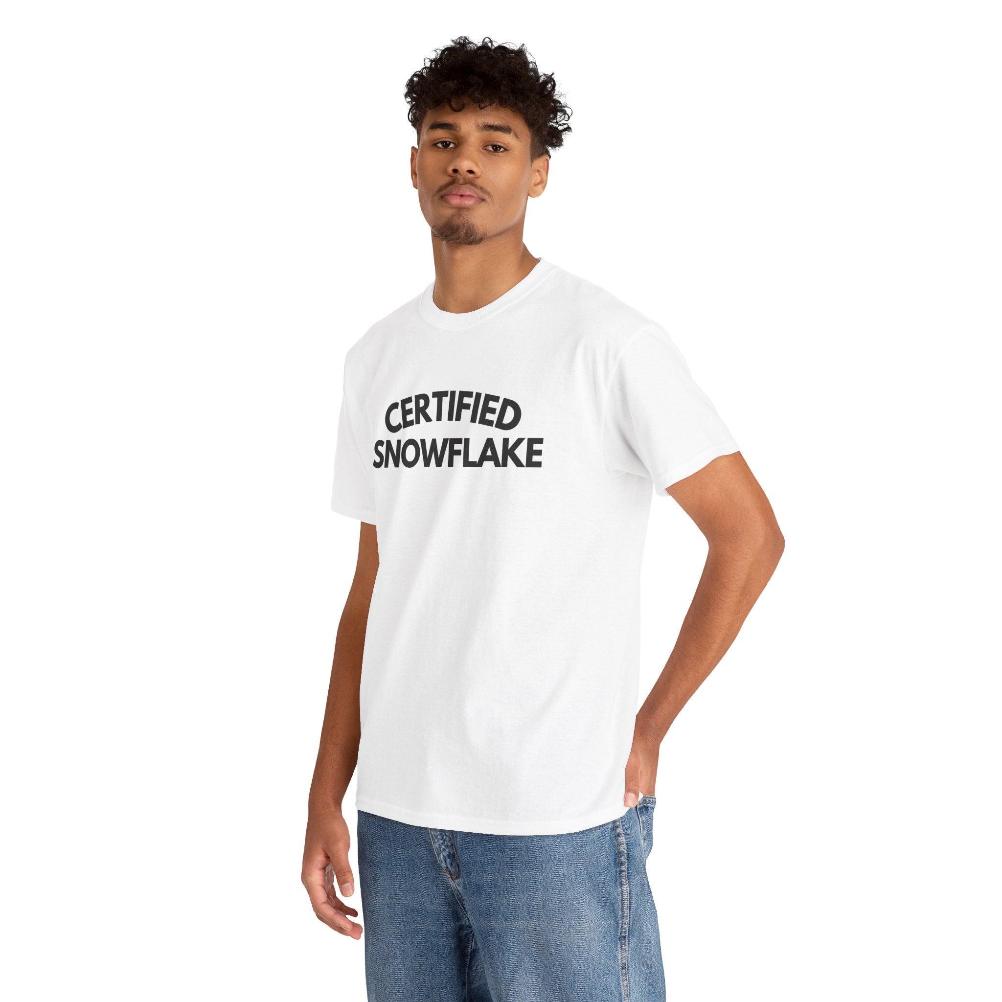 Certified Snowflake T-Shirt | Funny, Sarcastic Graphic Tee